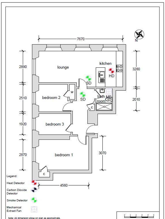 Bright And Airy Apartment Glasgow Luaran gambar